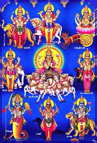 நவக்கிரகங்களுக்குரிய நிவேதனங்கள்